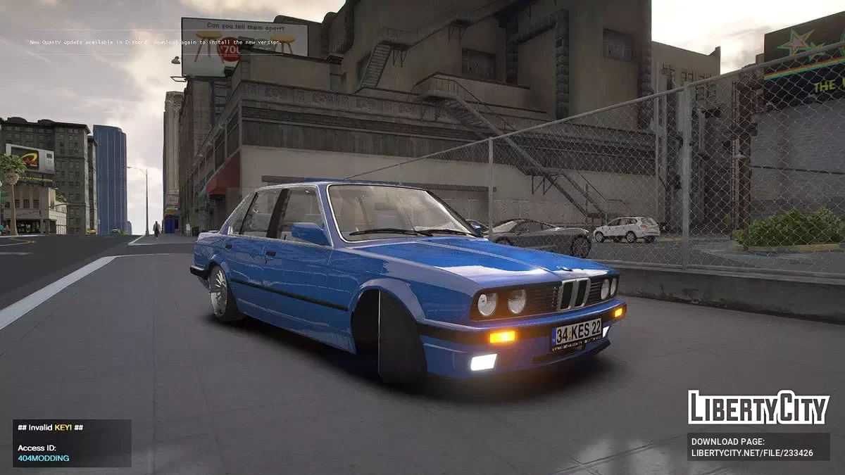 BMW 320d E30 / GTA 5