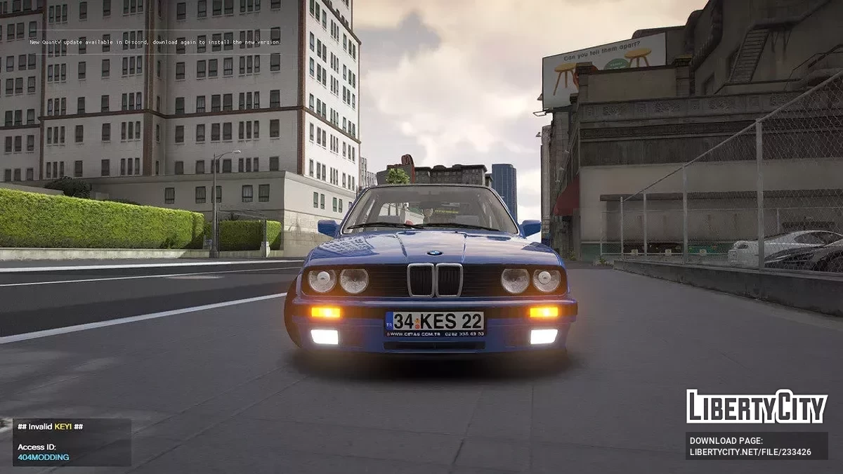 BMW 320d E30 / GTA 5