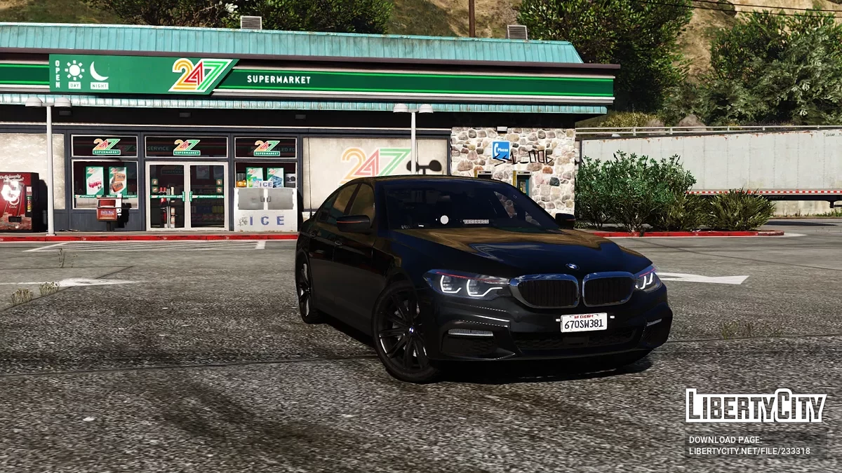 BMW 530d Victoria Police Unmarked / GTA 5