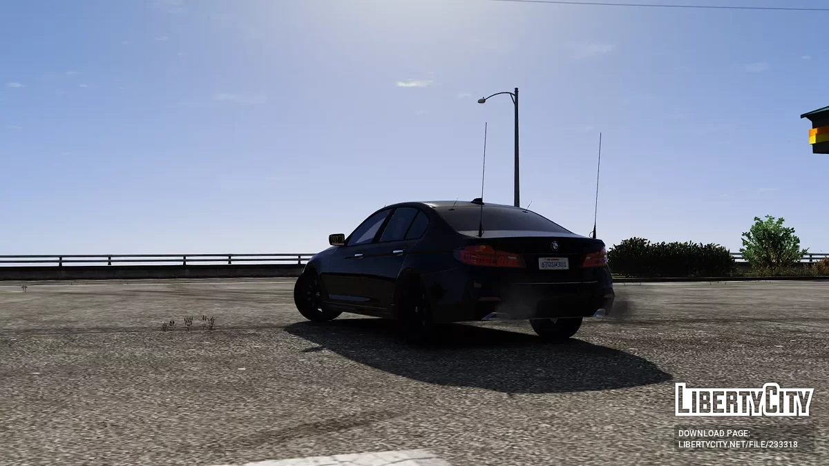 BMW 530d Victoria Police Unmarked / GTA 5