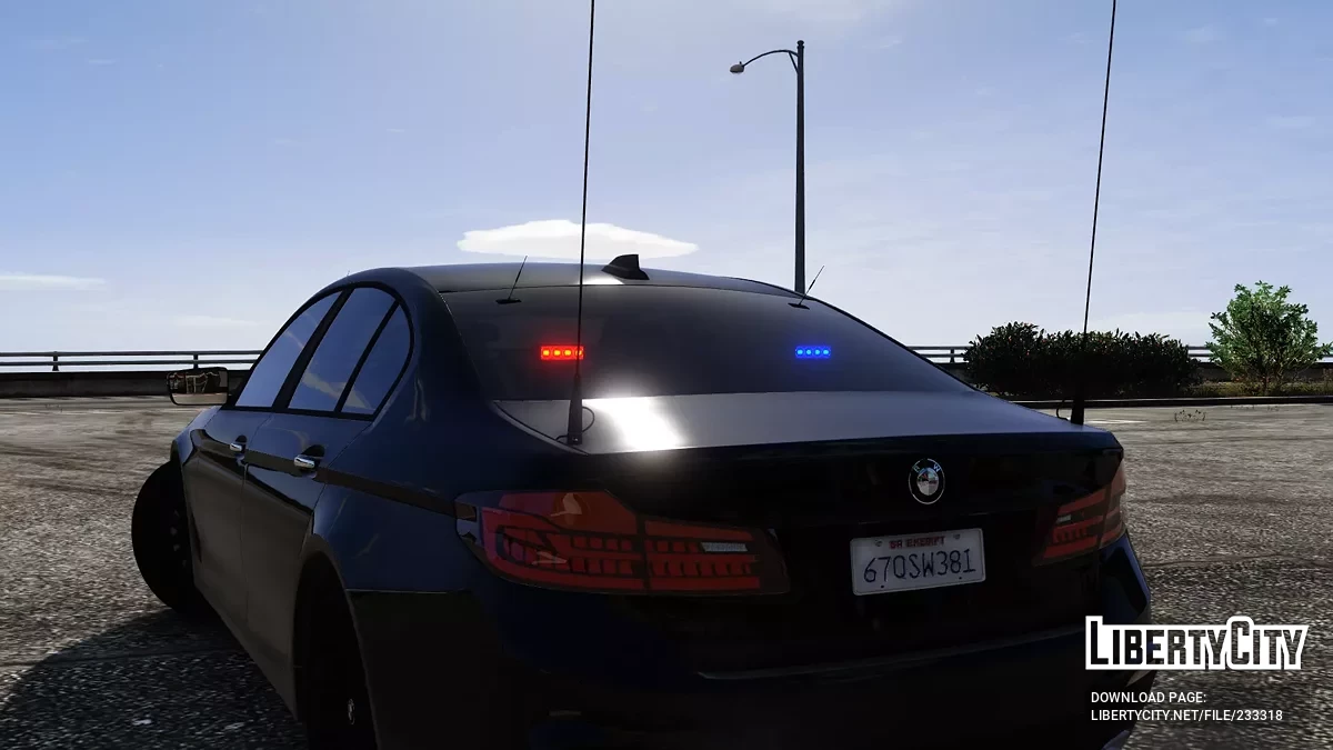 BMW 530d Victoria Police Unmarked / GTA 5