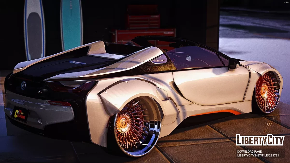 BMW i8 Roadster Elite / GTA 5