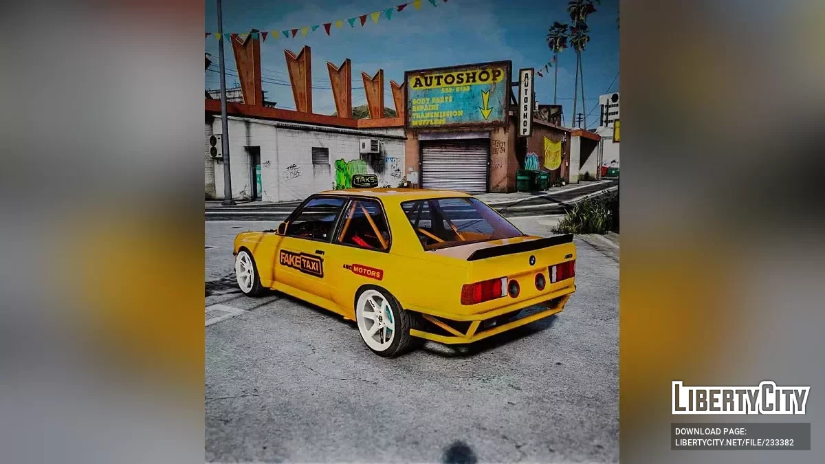 BMW M3 E30 Fake Taksi / GTA 5