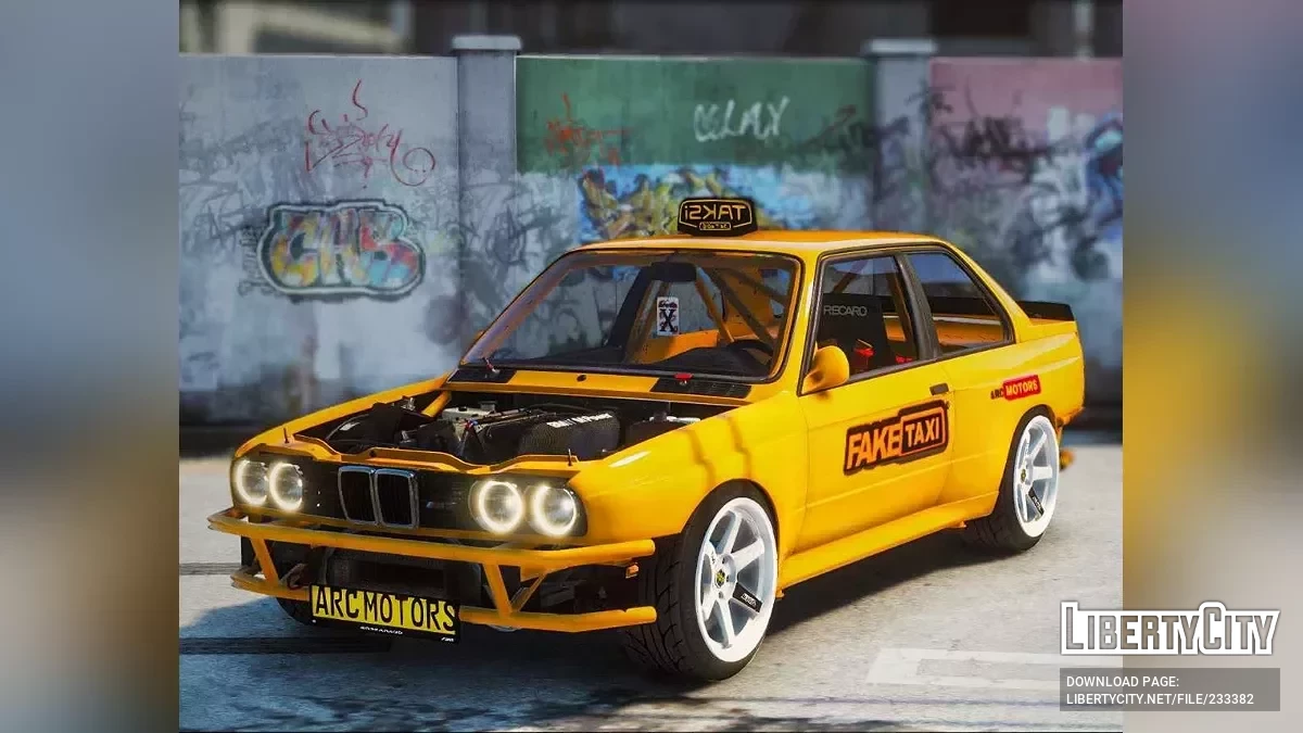 BMW M3 E30 Fake Taksi / GTA 5