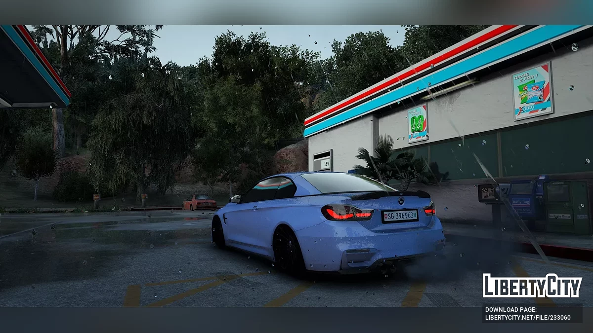 M4 F83 / ЧАСТИ ТЮНИНГА / АНИМИРОВАННАЯ КРЫША / ВИД КС / ОСОБЕННЫЙ АВТОМОБИЛЬ С ВСЕМ НУЖНЫМ / ПОЛНОСТЬЮ БЕЗ ЛОГОТИПОВ / GTA 5