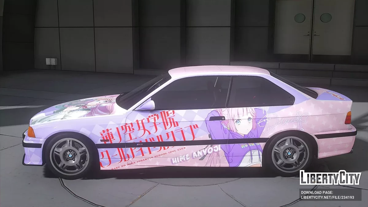 1997 BMW M3 E36 Hime Anyoji Link Like Love Live / GTA 5