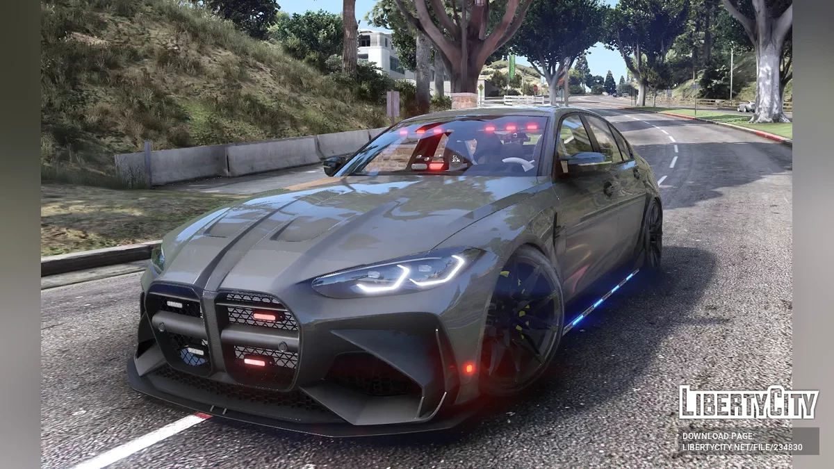 2021 BMW M3G80 Adro Kit / GTA 5