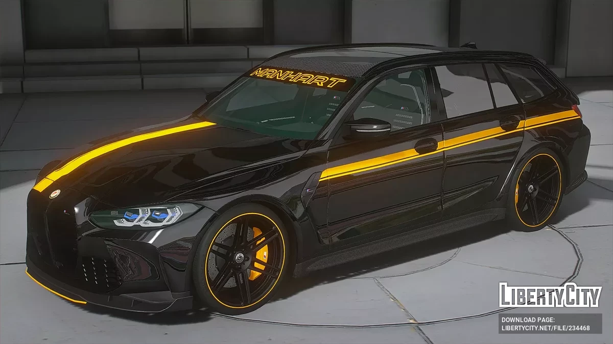2022 Manhart BMW M3 G81 Estate MH600 / GTA 5