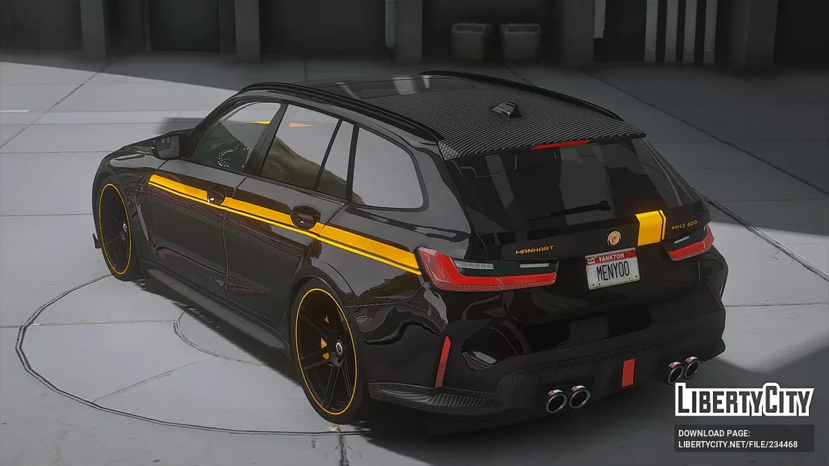 2022 Manhart BMW M3 G81 Estate MH600 / GTA 5