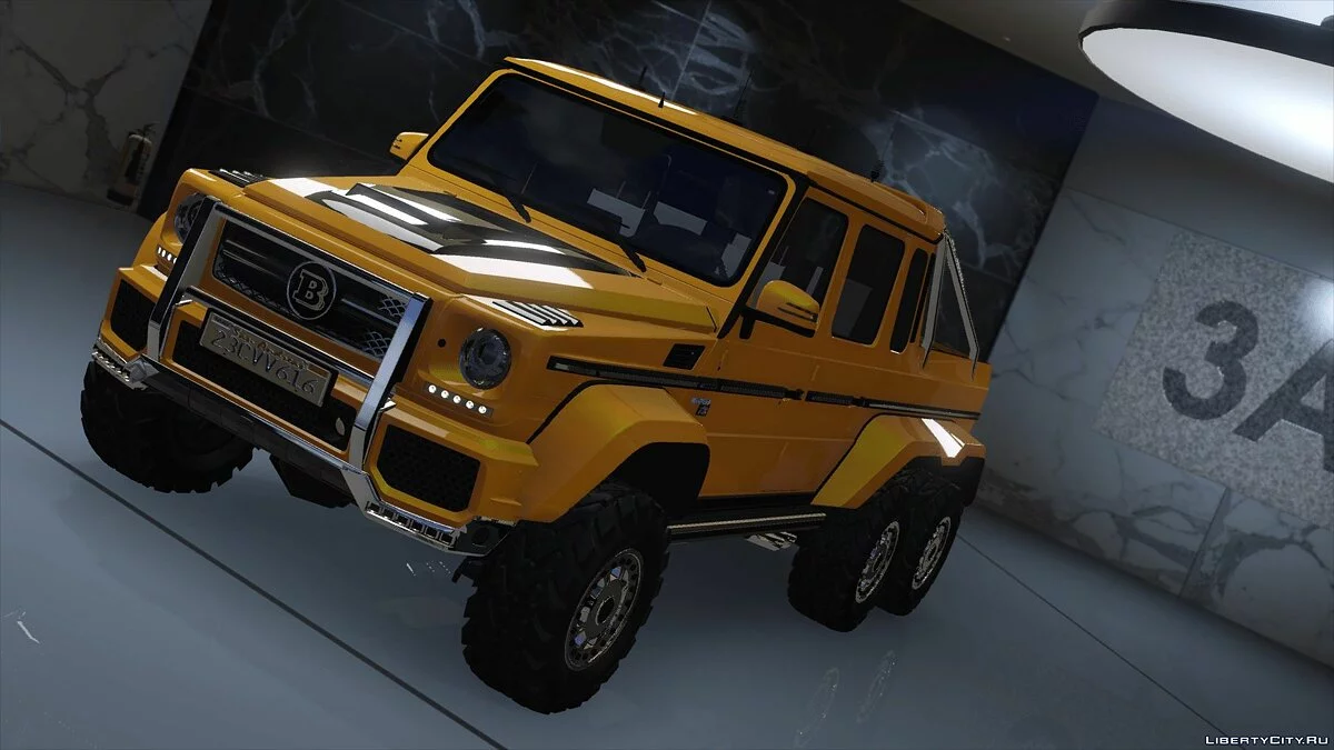 BRABUS 700 G63 AMG 6x6 (Add-on/Replace) 3.0 / GTA 5