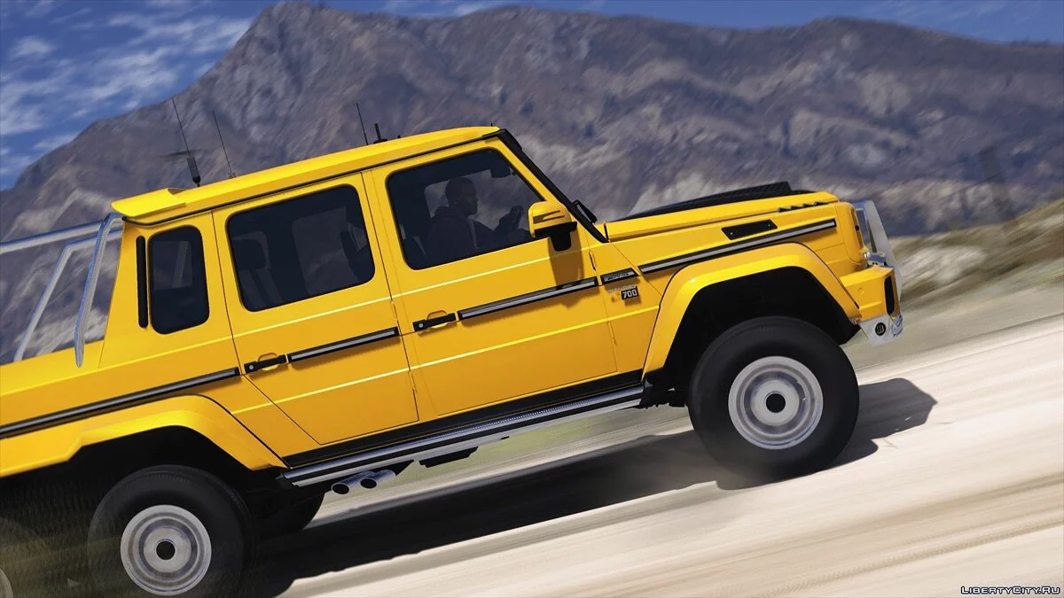 BRABUS 700 G63 AMG 6x6 (Add-on/Replace) 3.0 / GTA 5
