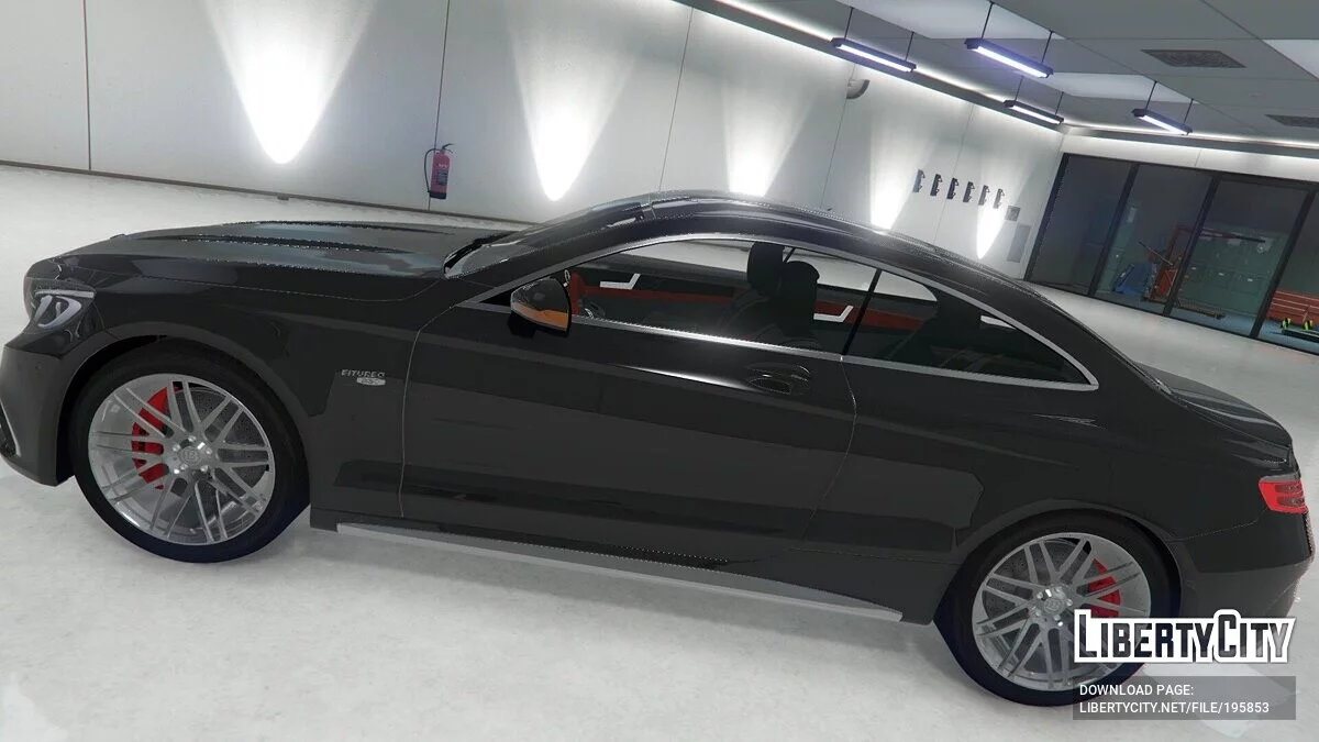 Mercedes-Benz S63 AMG Coupe Brabus 850 / GTA 5