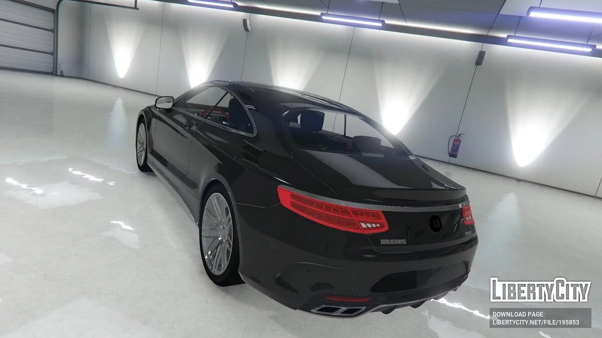 Mercedes-Benz S63 AMG Coupe Brabus 850 / GTA 5