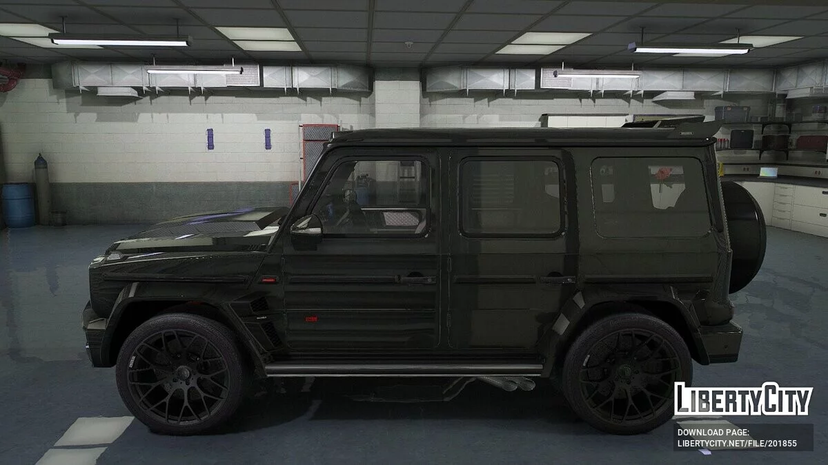 Brabus G800 Widestar W463 / GTA 5