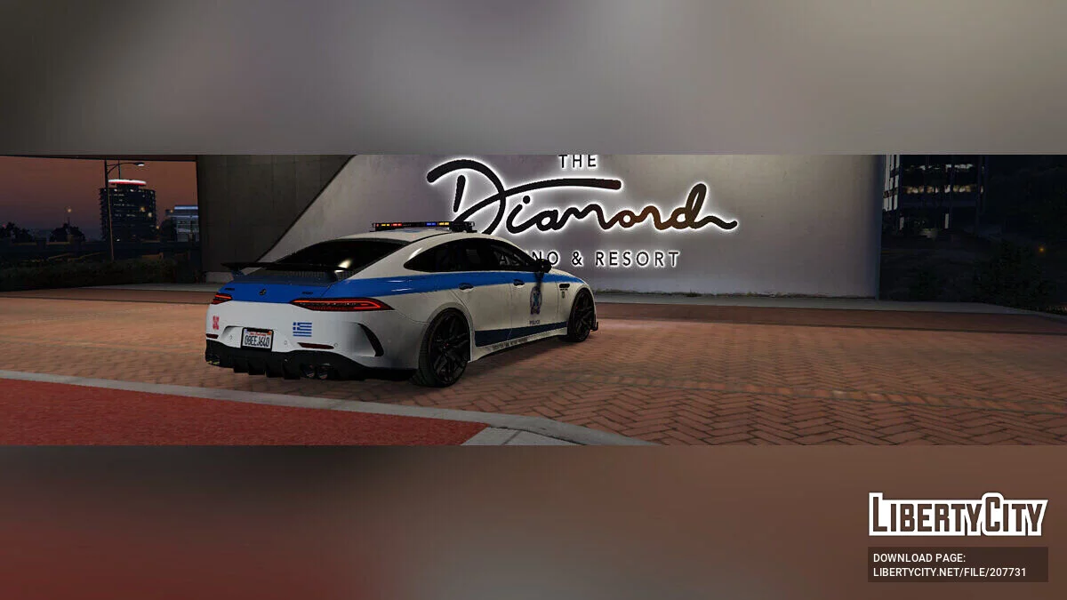 Brabus GT63s Los Santos Police / GTA 5