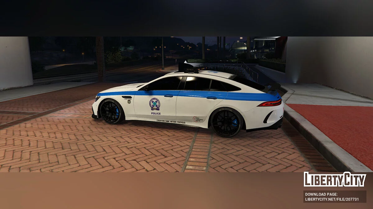 Brabus GT63s Los Santos Police / GTA 5