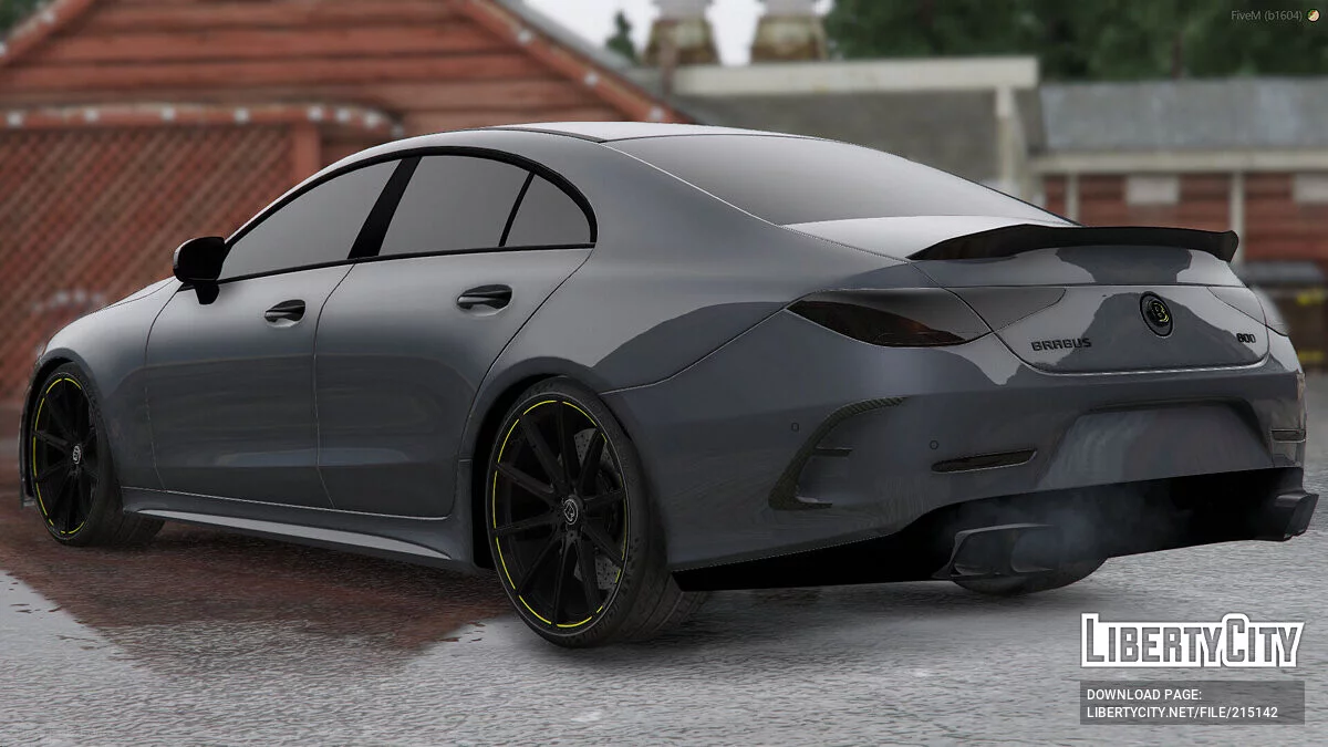 Brabus CLS 800 Yellow Badge Edition / GTA 5