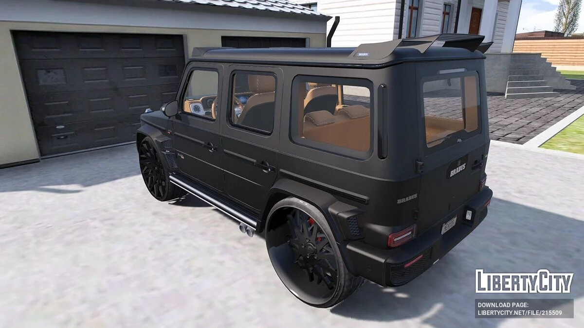 Mercedes Brabus G700 On Forgiatos / GTA 5