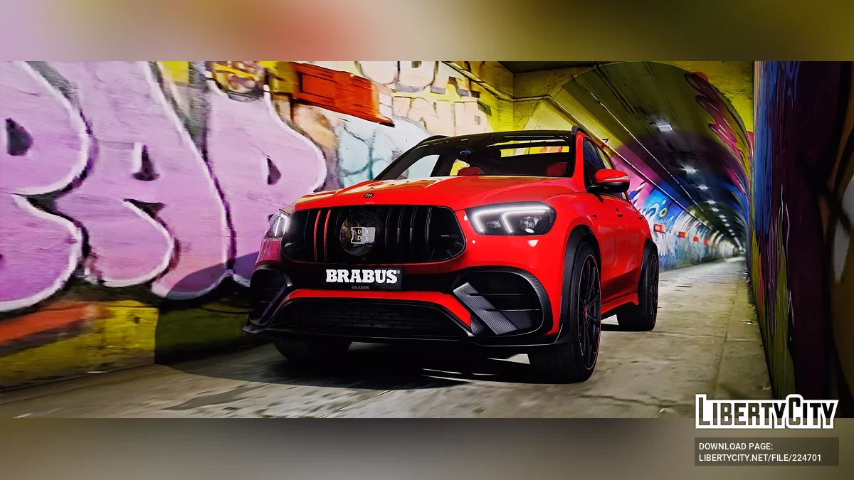 Mercedes GLE Brabus / GTA 5
