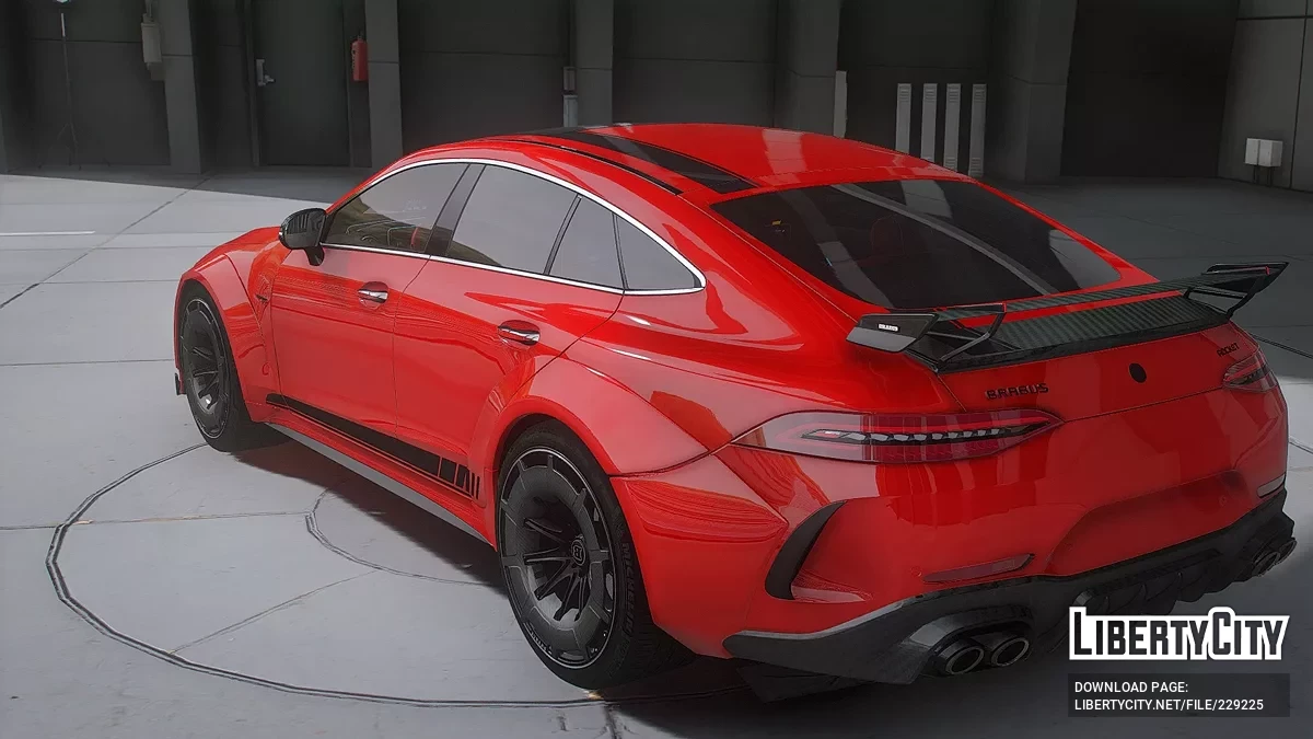 Mercedes-AMG GT 63 S Brabus Rocket 900 / GTA 5