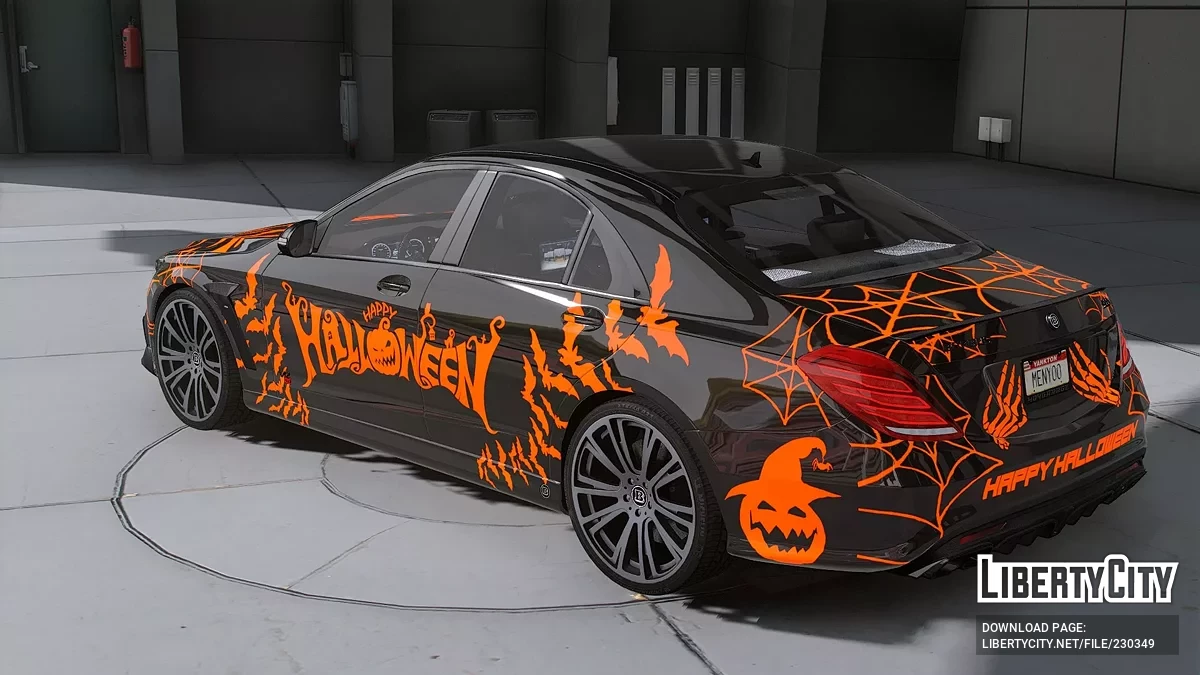 Brabus 900 W222 Happy Halloween / GTA 5