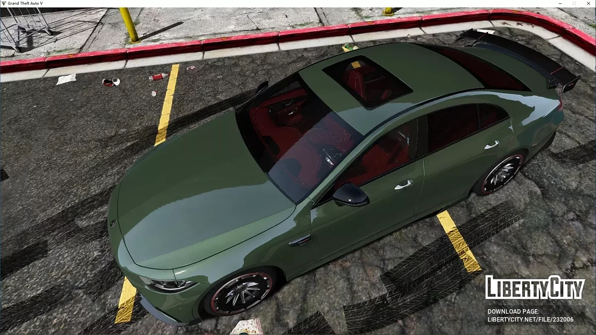 Brabus CLS850 Rocket v1.0 / GTA 5