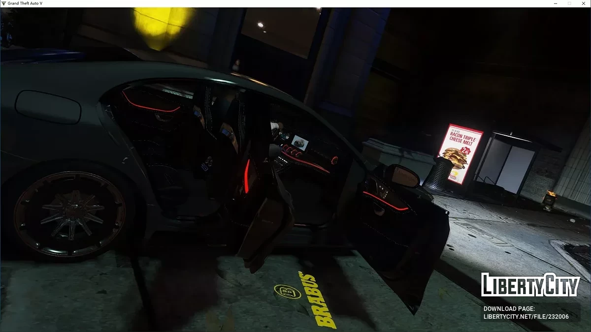 Brabus CLS850 Rocket v1.0 / GTA 5