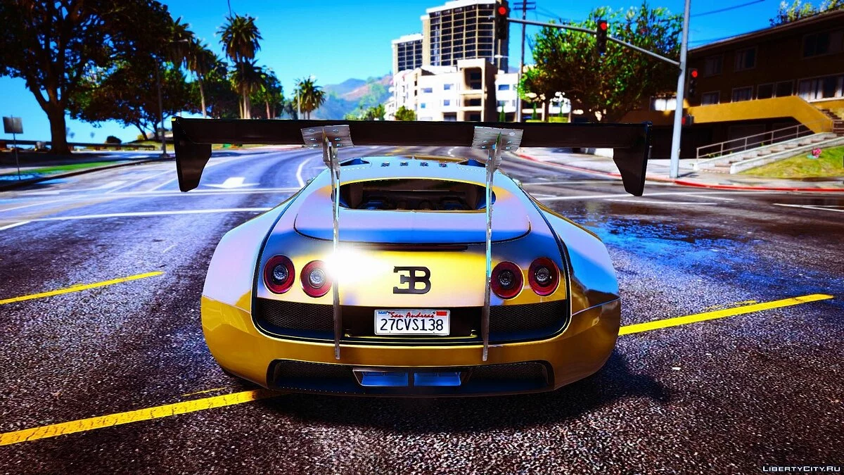 Bugatti Veyron [Replace + Add-on + Tuning] Final / GTA 5