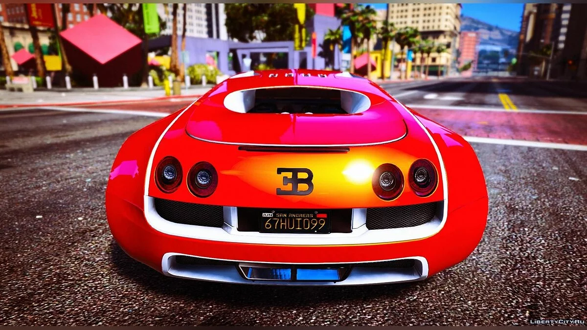 Bugatti Veyron [Replace + Add-on + Tuning] Final / GTA 5