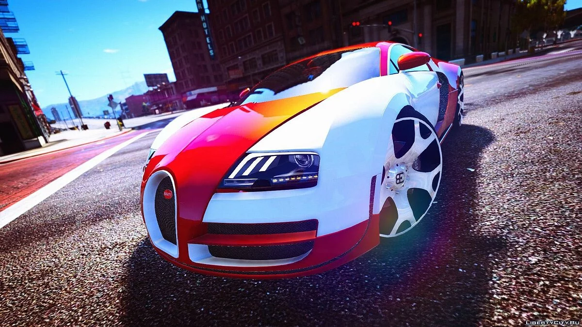 Bugatti Veyron [Replace + Add-on + Tuning] Final / GTA 5