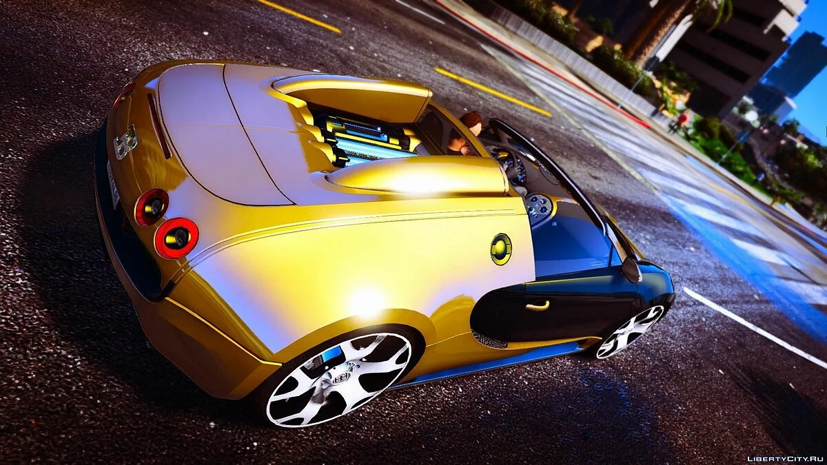 Bugatti Veyron [Replace + Add-on + Tuning] Final / GTA 5