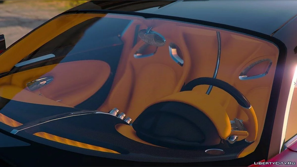 2017 Bugatti Chiron [Add-On / Replace | Auto Spoiler | HQ Interior] 2.0b / GTA 5