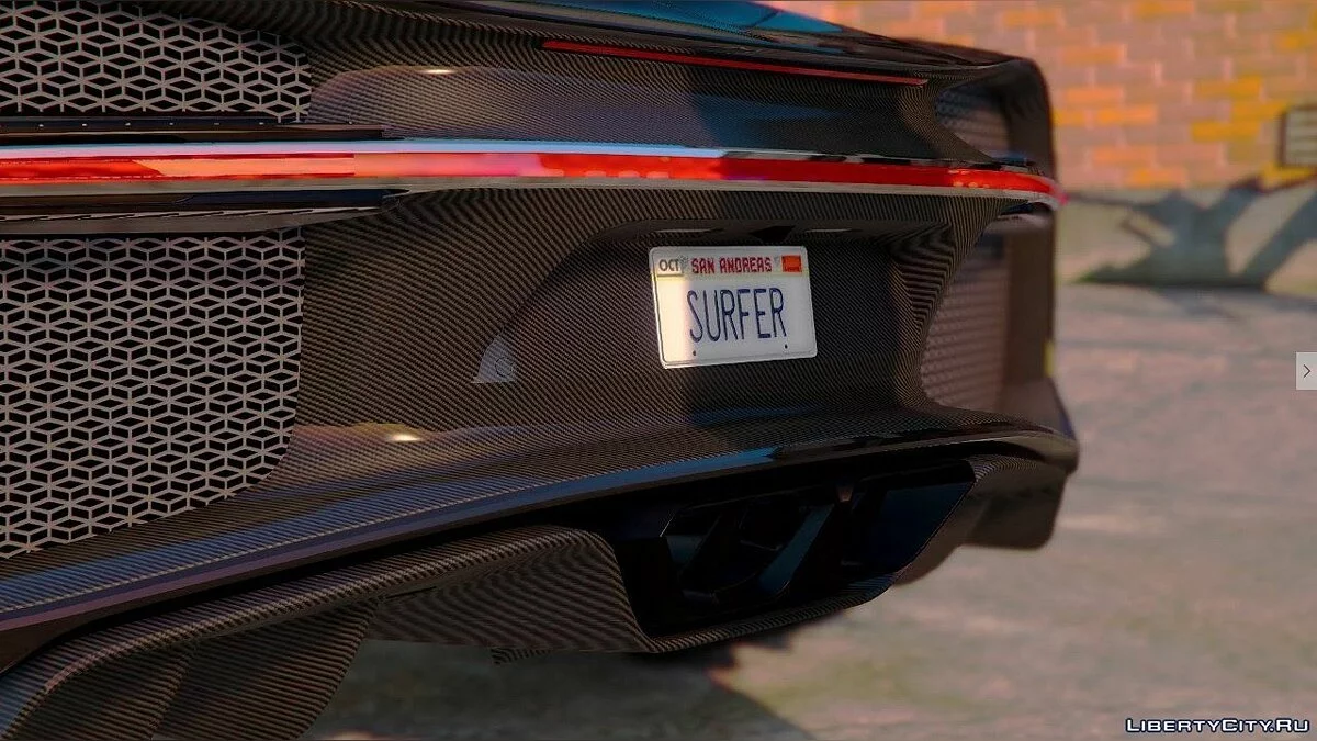 2017 Bugatti Chiron [Add-On / Replace | Auto Spoiler | HQ Interior] 2.0b / GTA 5