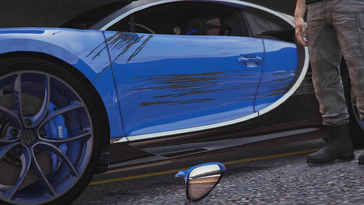 2017 Bugatti Chiron [Add-On / Replace | Livery] 1.6 / GTA 5