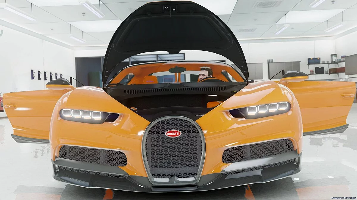 2017 Bugatti Chiron [Add-On / Replace | Livery] 1.6a / GTA 5