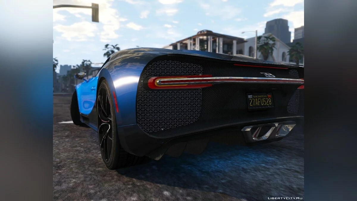 2017 Bugatti Chiron [Add-On / Replace | Auto Spoiler | HQ] 3.0 / GTA 5