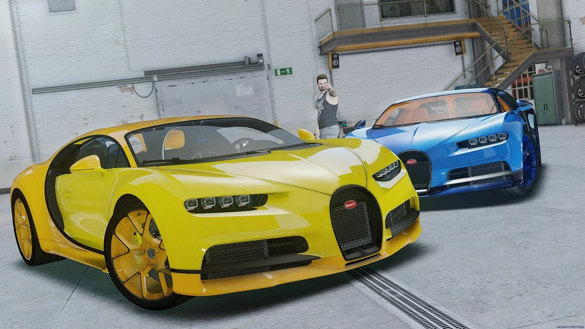 2017 Bugatti Chiron [Analog-Digital Dials | Livery] 2.0 / GTA 5