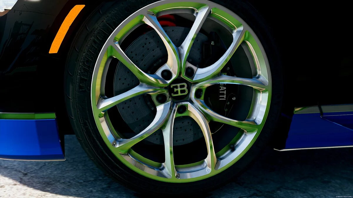 2017 Bugatti Chiron (Retextured) [Add-On / Replace | Auto Spoiler | HQ] 3.2 / GTA 5