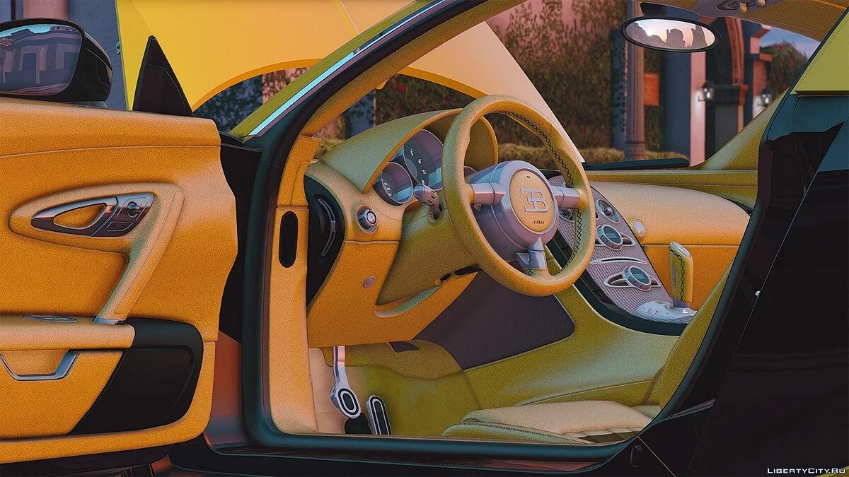 Bugatti Veyron 2009 [Add-On / Replace | Auto Spoiler | Animated] 1.1 / GTA 5