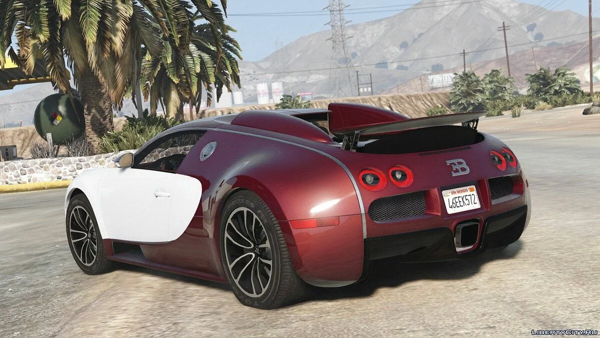 Bugatti Veyron Sang Noir [Add-On | Autovista] / GTA 5