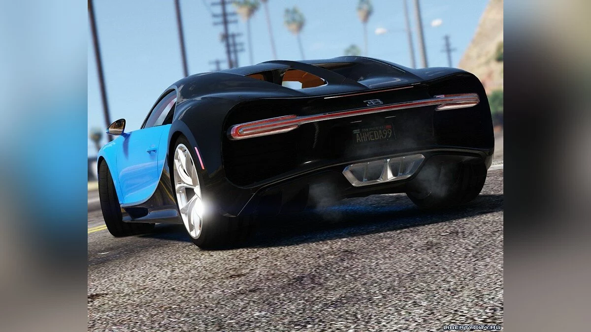 2017 Bugatti Chiron (Retexture) [Add-On / Replace | Auto Spoiler | HQ] 4.0 / GTA 5