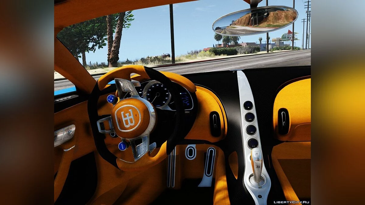 2017 Bugatti Chiron (Retexture) [Add-On / Replace | Auto Spoiler | HQ] 4.0 / GTA 5