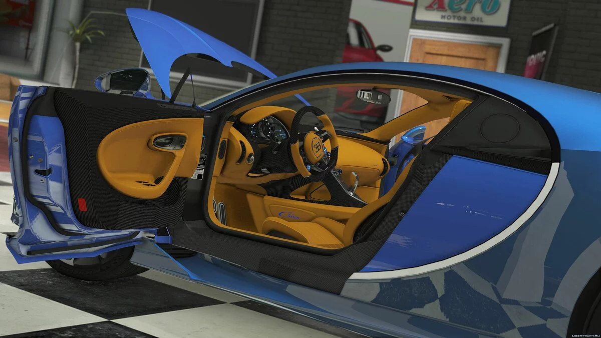 2017 Bugatti Chiron [Analog-Digital Dials | Livery] 2.3 / GTA 5