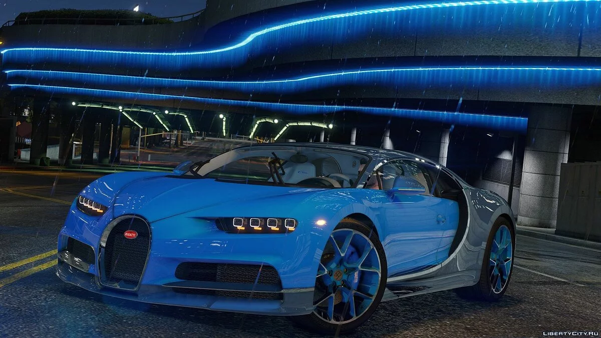 2017 Bugatti Chiron [Tuning | Livery | Analog-Digital Dials] 2.5a / GTA 5