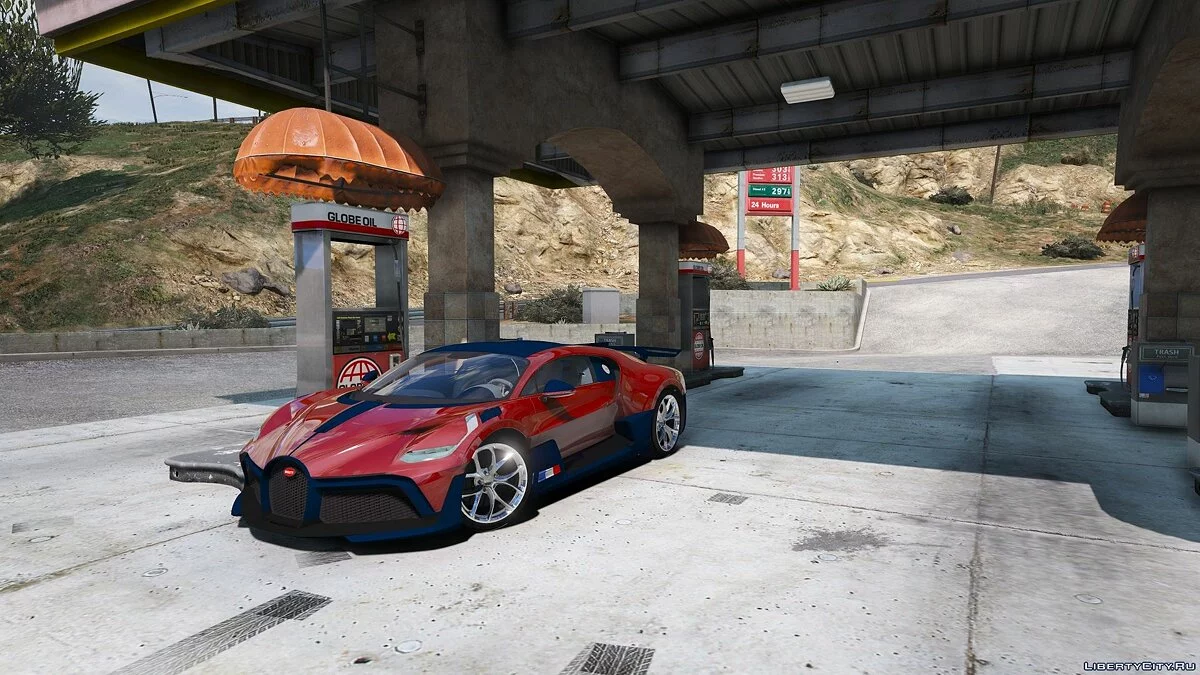 2019 Bugatti Chiron Divo / GTA 5