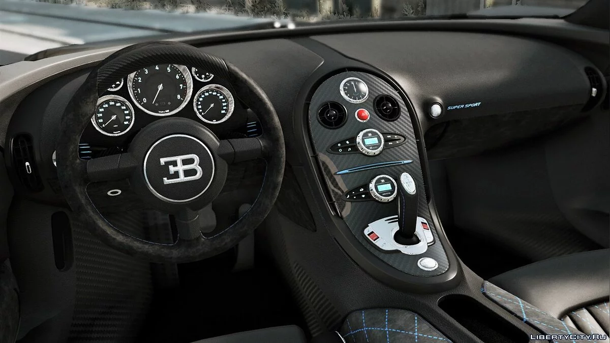 Bugatti Veyron Super Sport [Add-On & Automatic / Manual spoiler] 1.3 / GTA 5