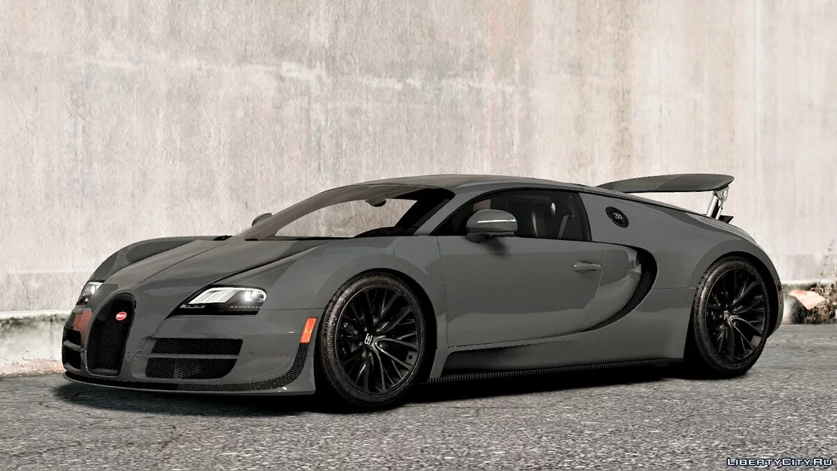 Bugatti Veyron Super Sport [Add-On & Automatic / Manual spoiler] 1.3 / GTA 5