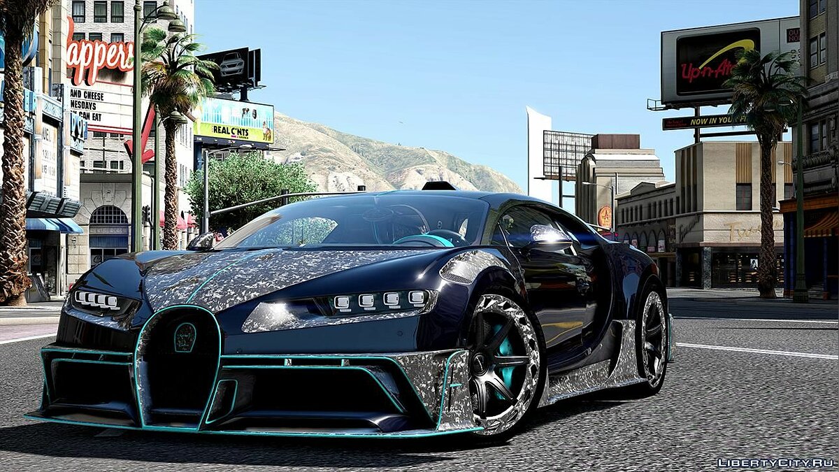 Машины Bugatti для GTA 5 от xam_xam (3 машины Bugatti)