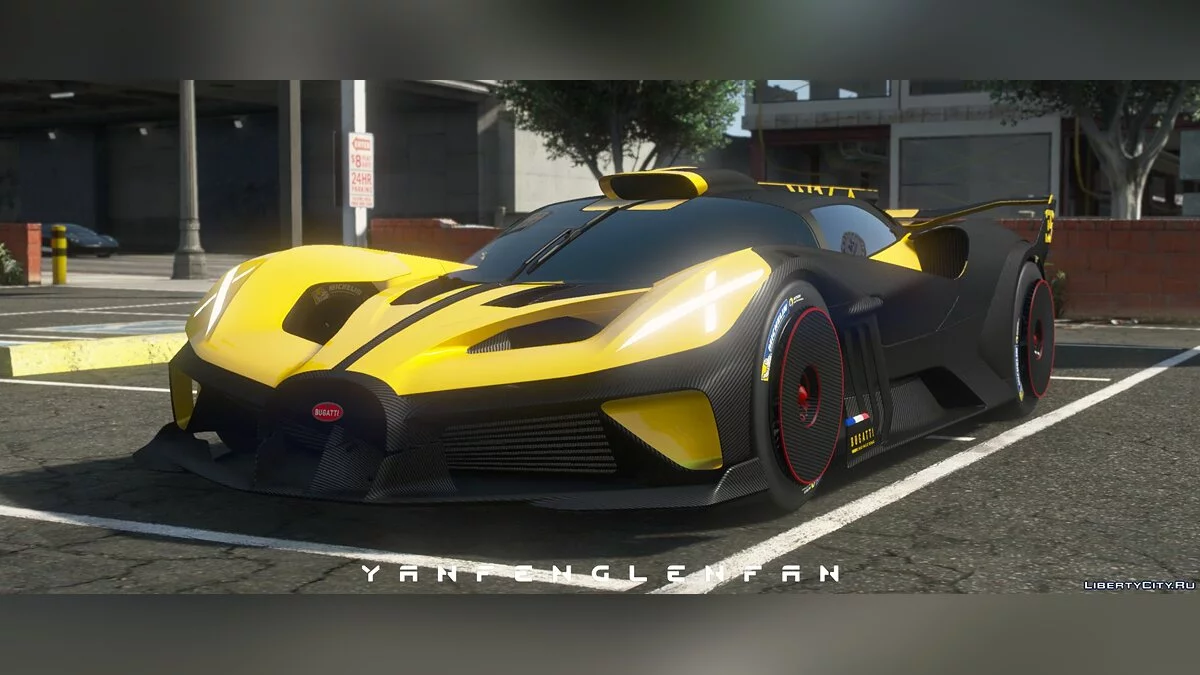 Bugatti Bolide Concept Car v1.6 / GTA 5
