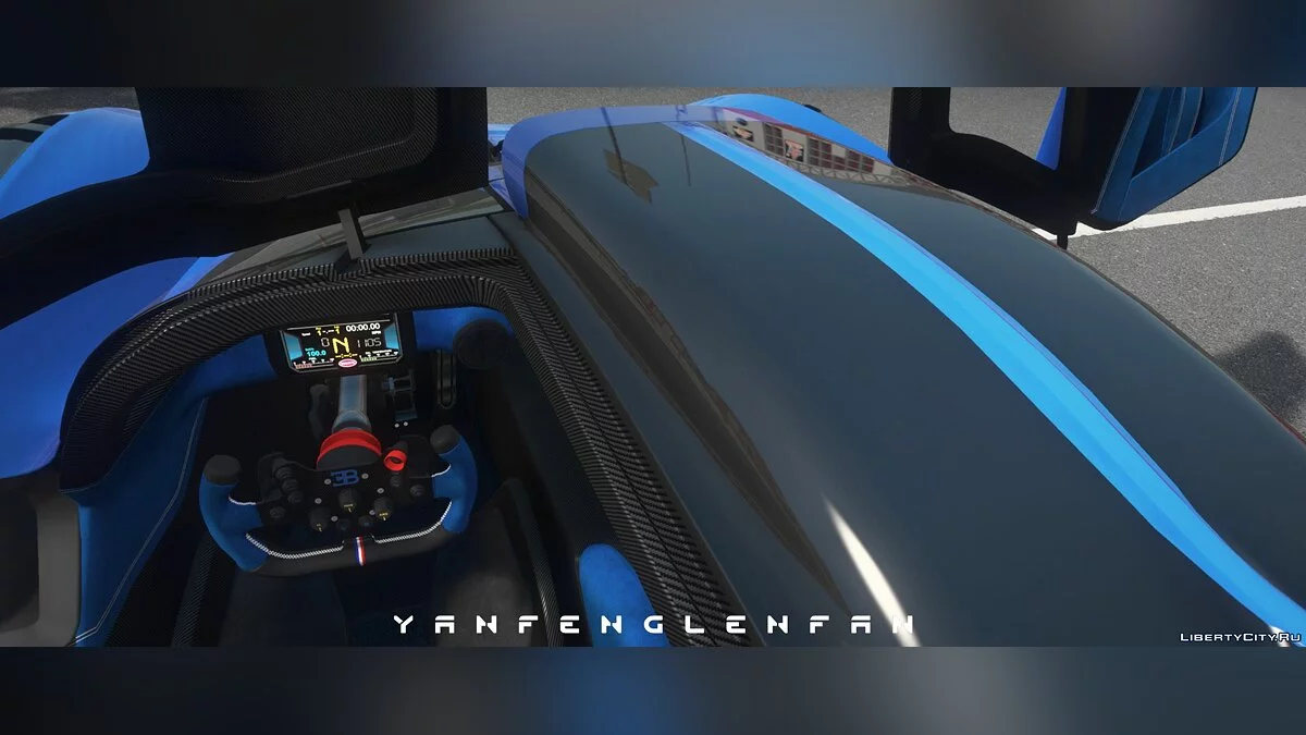 Bugatti Bolide Concept Car v1.6 / GTA 5